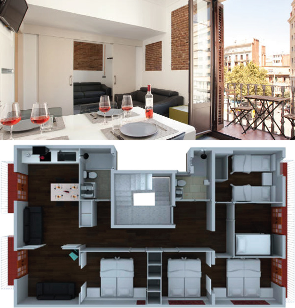 mejora espacio piso pequeño / millora espai pis petit / improvement space small apartment