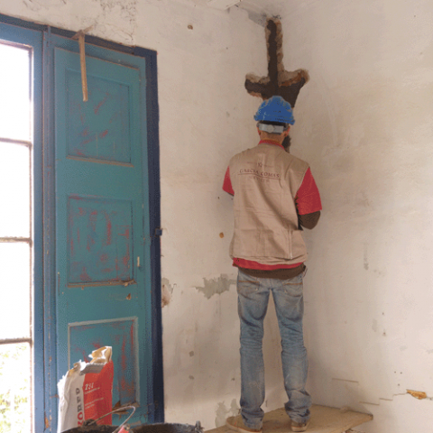 refuerzo estructura edificio garcia comas