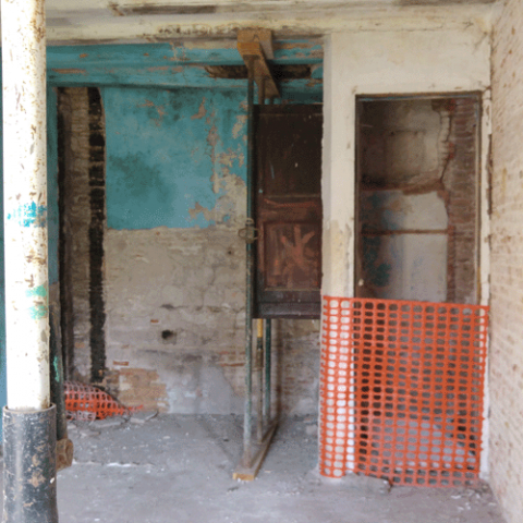estado estructura dañada piso ciutat vella