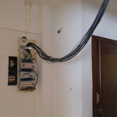 espacio airolo, instalacion electrica